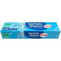 Cora, Sachets x15 glaçons
