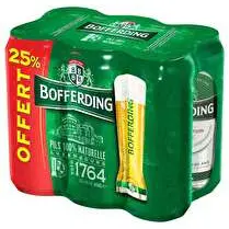 Bofferding, Bière boite