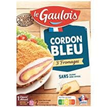 LE GAULOIS Croq cordon bleu 3 fromages x 2