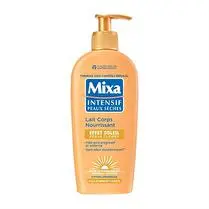 Mixa, Lait corps effet soleil peaux claires