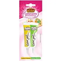 Vahiné, Colorants alimentaires