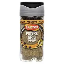 Ducros, Poivre gris moulu médium force 7