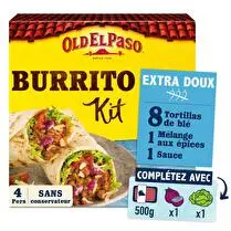 Old el paso, Kit pour burritos recette douce