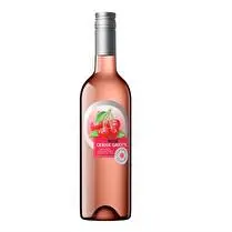 Champoreau, Boisson à base de vin Rosé cerise griotte