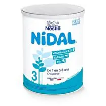 Nestlé, Lait de croissance en poudre 3   dès 1 an