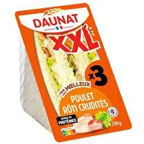 Daunat, XXL Poulet Rôti Crudités