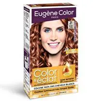 Eugène color, Coloration N° 21 blond clair cuivré