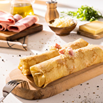 Fabriqué dans nos ateliers, Crêpes jambon emmental x2