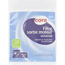 Cora, Filtre universel sortie moteur