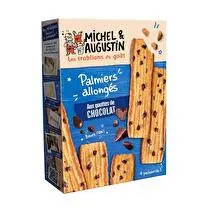 Michel et Augustin, Palmiers allongés aux gouttes de chocolat