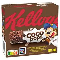 Kellogg's, Barres céréales riz soufflé au chocolat  x 6