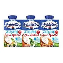 Bridélice, Crème semi-épaisse légère 18% MG