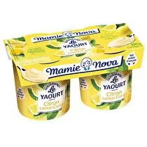 Mamie Nova, Yaourt gourmand au citron