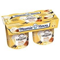 MAMIE NOVA Gourmand liégeois vanille coeur caramel beurre salé