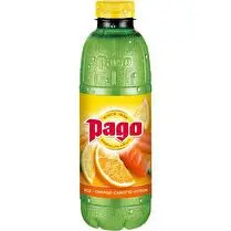 Pago, Jus orange carotte citron