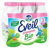 Lactel, Éveil croissance bio nature x6