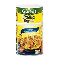 Garbit, Paella royale volaille/fruits de mer & chorizo