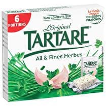 TARTARE Fromage ail & fines herbes en portions x6