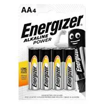 Energizer, Piles alcaline power LR06 AA 1,5V X4