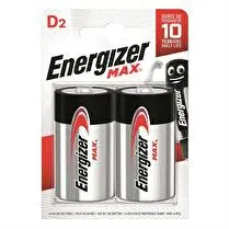 Energizer, Piles max D LR20 x2
