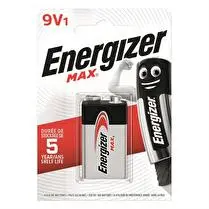 Energizer, Pile max 9V/6LR61 x1