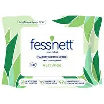 Fess'nett, Papier toilette humidifié peaux sensibles
