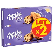 Milka, Gâteau fourré aux pépites de chocolat  x10