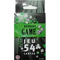 Harmony game, Jeu de 54 cartes