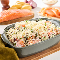 Votre poissonnier propose, Dauphinois duo de saumon
