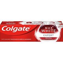 COLGATE Dentifrice max white expert white cool mint 75 ml