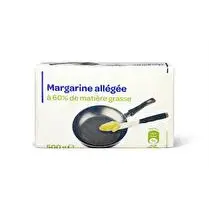 Le moins cher, Margarine allégée cuisson