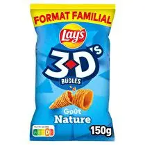 Benenuts, 3D's - Biscuits apéritifs nature