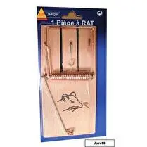 Votre rayon propose, Piège à rats