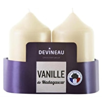 Devineau, Bougies  vanille de madagascar