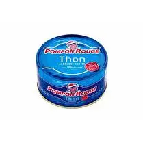 Pompon rouge, Thon albacore naturel vapeur