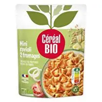 Céréal bio, Cuisiné mini ravioli 2 fromages BIO