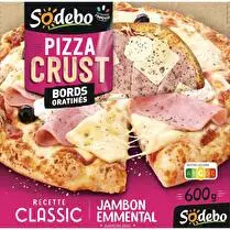 Sodebo, Pizza crust classic emmental jambon