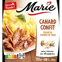 Marie, Canard confit écrasé de pommes de terre