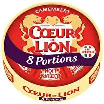 Coeur de lion, Camembert en portions x8