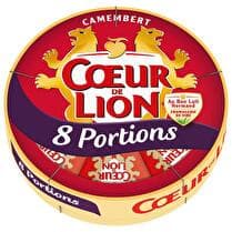 COEUR DE LION Camembert en portions x8