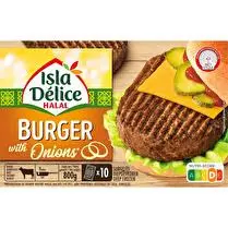 Isla délice, Burgers oignon halal