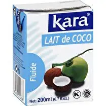 Kara, Lait de noix de coco