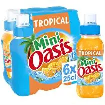 Oasis, Boisson à l'eau de source tropical
