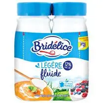 Bridélice, Crème fluide légère 12% MG