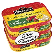 Connétable, Sardines généreuses au piment