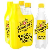 Schweppes, Indian tonic à l'extrait d'écorces de quinquina