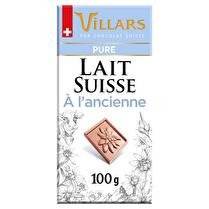 VILLARS Villars tablette pur lait 100g