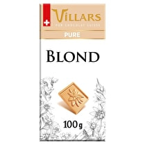 Villars, Chocolat blond pur