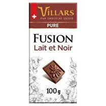 Villars, Villars tablette fusion pur 100g