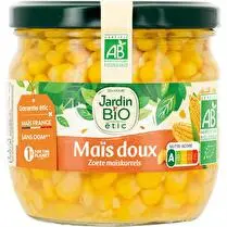 Jardin bio étic, Maïs doux croquant BIO